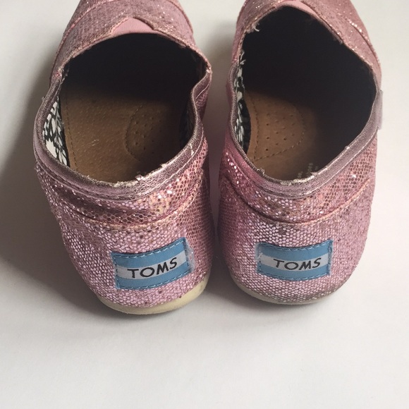 Toms Sparkly slip on in size 7.5 - Picture 5 of 9